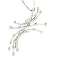 Collana Yukiko Donna in Oro Diamante 0.15 Ct KCLD2034 - KCLD2034